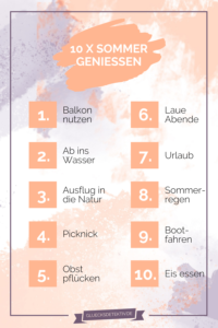 10 Tipps Um Den Sommer Zu Geniessen Glucksdetektiv
